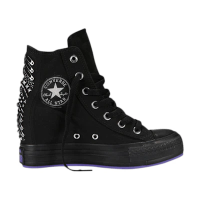 Converse Chuck Taylor All Star Platform Plus Wedge Hi 'Punk Black'