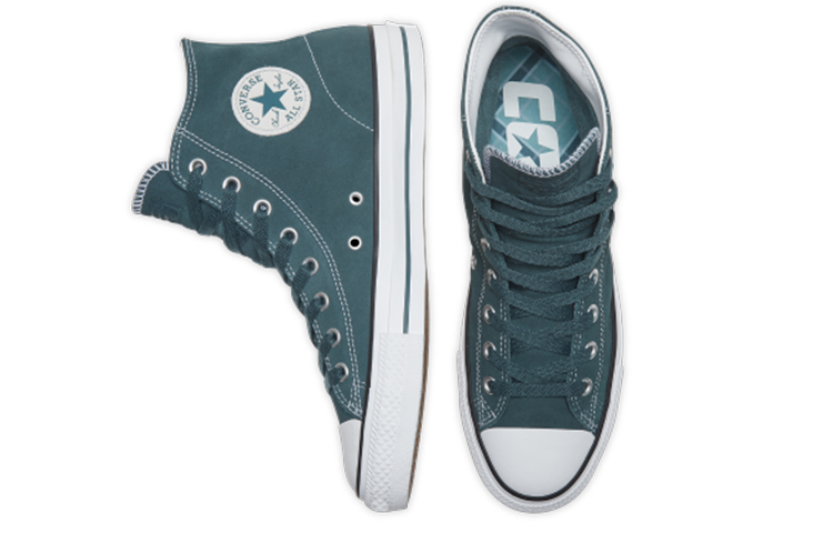 Shop Converse Chuck Taylor All Star Pro '经典麂皮 - 褐绿褪色款' 166830C