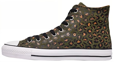 Converse Chuck Taylor All Star Pro Hi 'Leopard Olive' 163250C Converse Chuck Taylor All Star Pro Hi 'Leopard Olive' 163250C