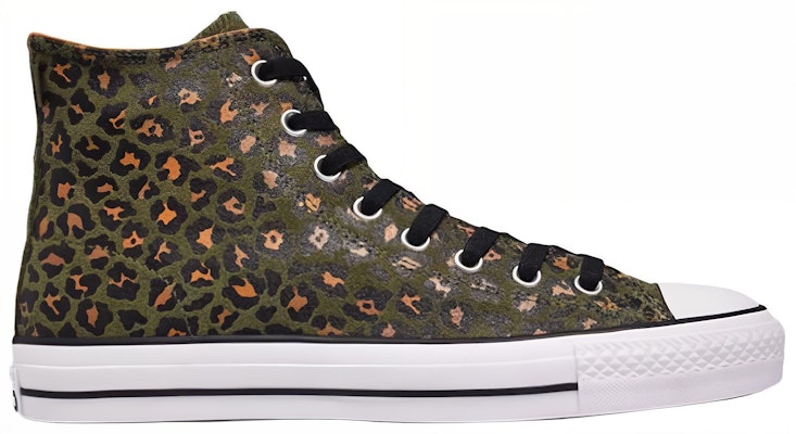 Converse Chuck Taylor All Star Pro Hi 'Leopard Olive' 163250C Order Converse Chuck Taylor All Star Pro Hi 'Leopard Olive' 163250C