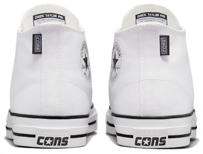 Converse Chuck Taylor All Star Pro Mid 'Blanco Negro' A04151C Shop Converse Chuck Taylor All Star Pro Mid 'Blanco Negro' A04151C