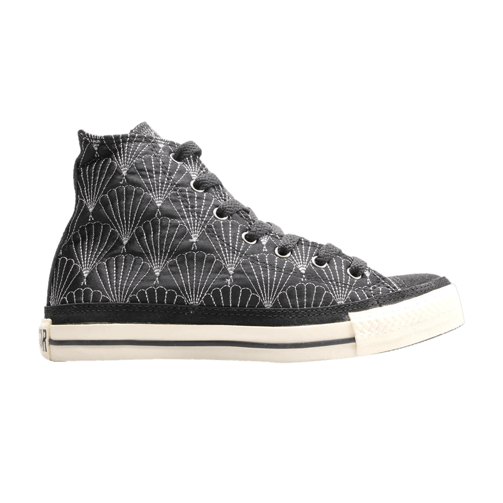 Buy Converse Chuck Taylor All Star Quilted High 'Black Shells' Hitam Quilted Terbaru 100101