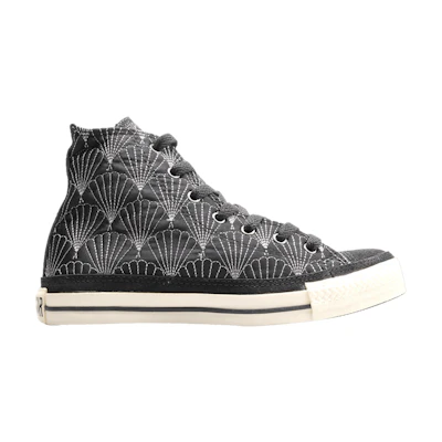Converse Chuck Taylor All Star Quilted High 'Black Shells'