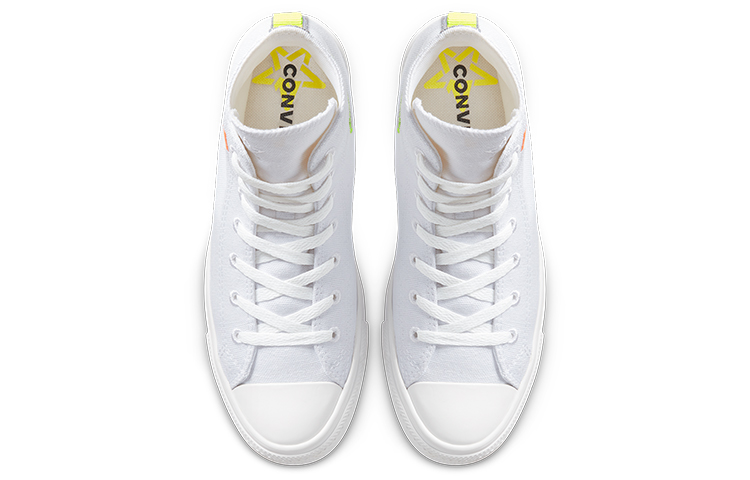 Shop コンバース チャックテイラー オールスター リニュー ハイ 'ホワイト レモン ベノム' 168594C