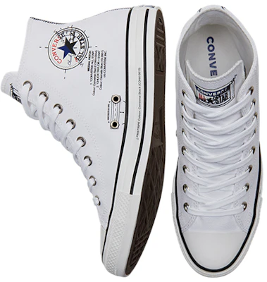 Kasut Converse Chuck Taylor All Star Putih/Hitam A01587C Details for Kasut Converse Chuck Taylor All Star Putih/Hitam A01587C