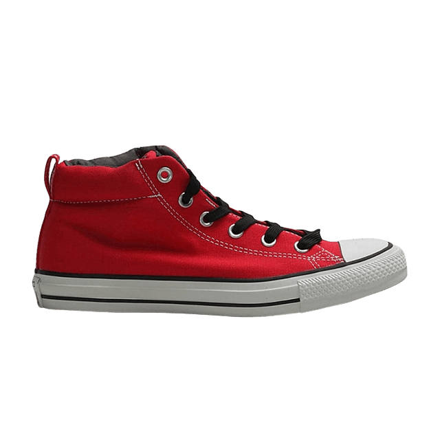 Converse Chuck Taylor All Star Street Canvas Mid 'Red Black'