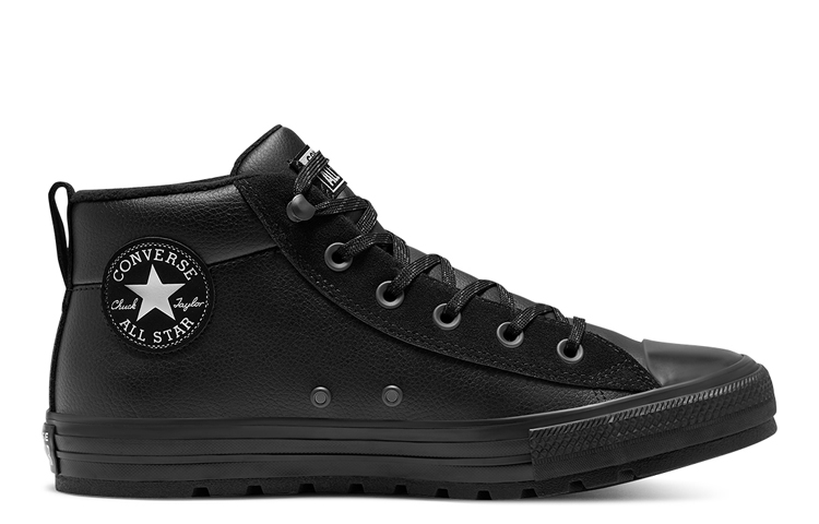 Order Converse Chuck Taylor All Star Street Mid 'Hitam' 166071C