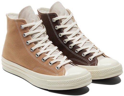 Converse Chuck Taylor All Star Tri-Panel Tinggi 'Color Block - Hemp Brazil Nut' A01645C Lookbook Converse Chuck Taylor All Star Tri-Panel Tinggi 'Color Block - Hemp Brazil Nut' A01645C