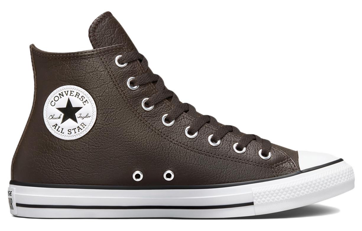 Converse Chuck Taylor All Star Tumbled Leather High 'Velvet Brown' 圖 2