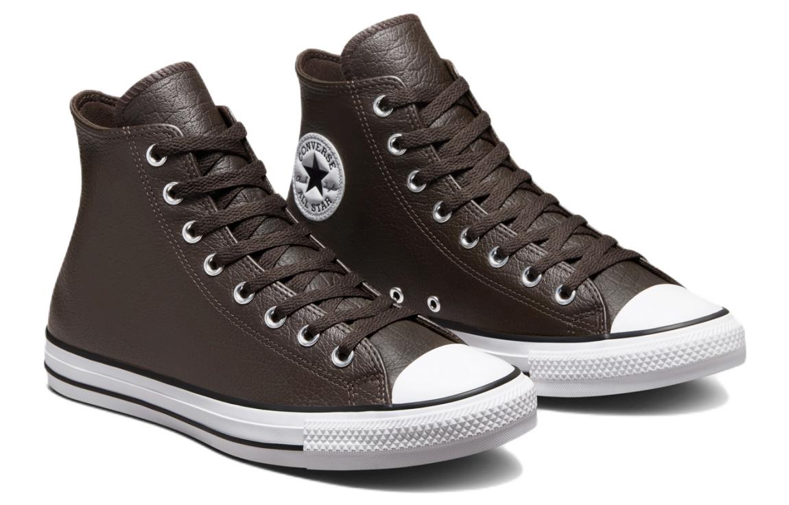 Converse Chuck Taylor All Star Tumbled Leather High 'Velvet Brown' 圖 3