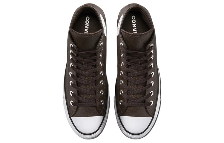 Converse Chuck Taylor All Star Tumbled Leather High 'Velvet Brown' 圖 4