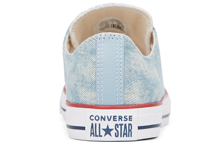 Converse Chuck Taylor All Star Washed Denim Low-Top 'Blue' 圖 4