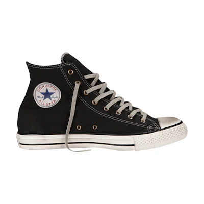 Converse Chuck Taylor All Star Well Worn Canvas Hi 'Black'