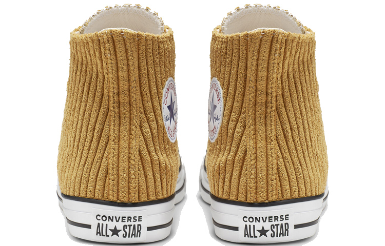 Lookbook チャックテイラー オールスター コーデュロイ ハイカット（イエロー） 165147F