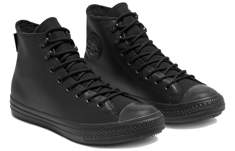 Lookbook Converse Chuck Taylor All Star Winter 高筒「全黑」款 165935C