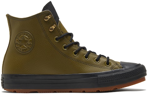 Converse Chuck Taylor All Star Winter Leather High 'Dark Moss' Lelaki. 169400C Order Converse Chuck Taylor All Star Winter Leather High 'Dark Moss' Lelaki. 169400C