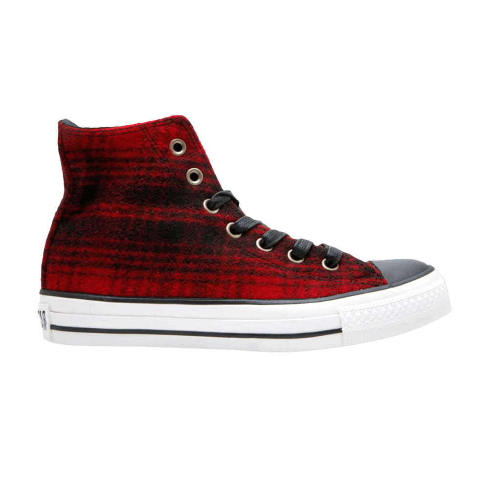 Converse Chuck Taylor All Star Woolrich Hi 'Black Red' 111187