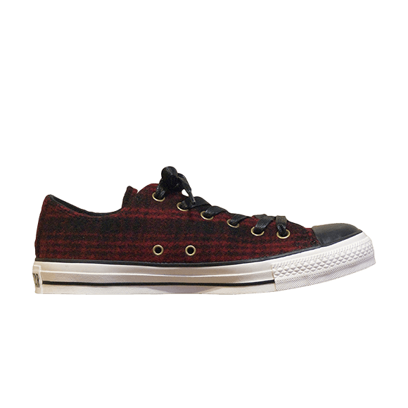 Converse Chuck Taylor All Star Woolrich Wool Ox 'Black Red'