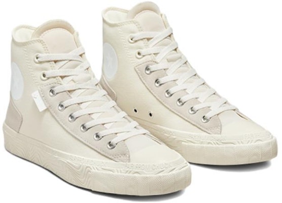 Converse Chuck Taylor Alt Star High 'Wavy - Egret' dalam warna Krim Bergelombang. A04380C Lookbook Converse Chuck Taylor Alt Star High 'Wavy - Egret' dalam warna Krim Bergelombang. A04380C