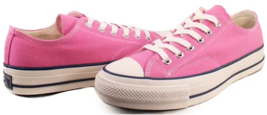 Converse Chuck Taylor Canvas OX 'Pink' Kasut Kanvas Merah Jambu 1SD146 Lookbook Converse Chuck Taylor Canvas OX 'Pink' Kasut Kanvas Merah Jambu 1SD146