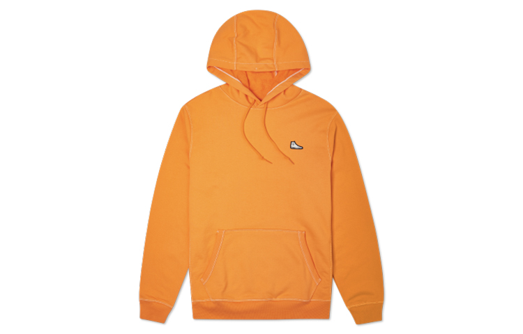Converse Chuck Taylor Patch Hoodie Unisex Orange 10021571-A03