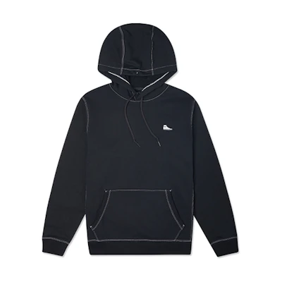 Converse Chuck Taylor Patch Pullover Hoodie Unisex Black 10021571-A01