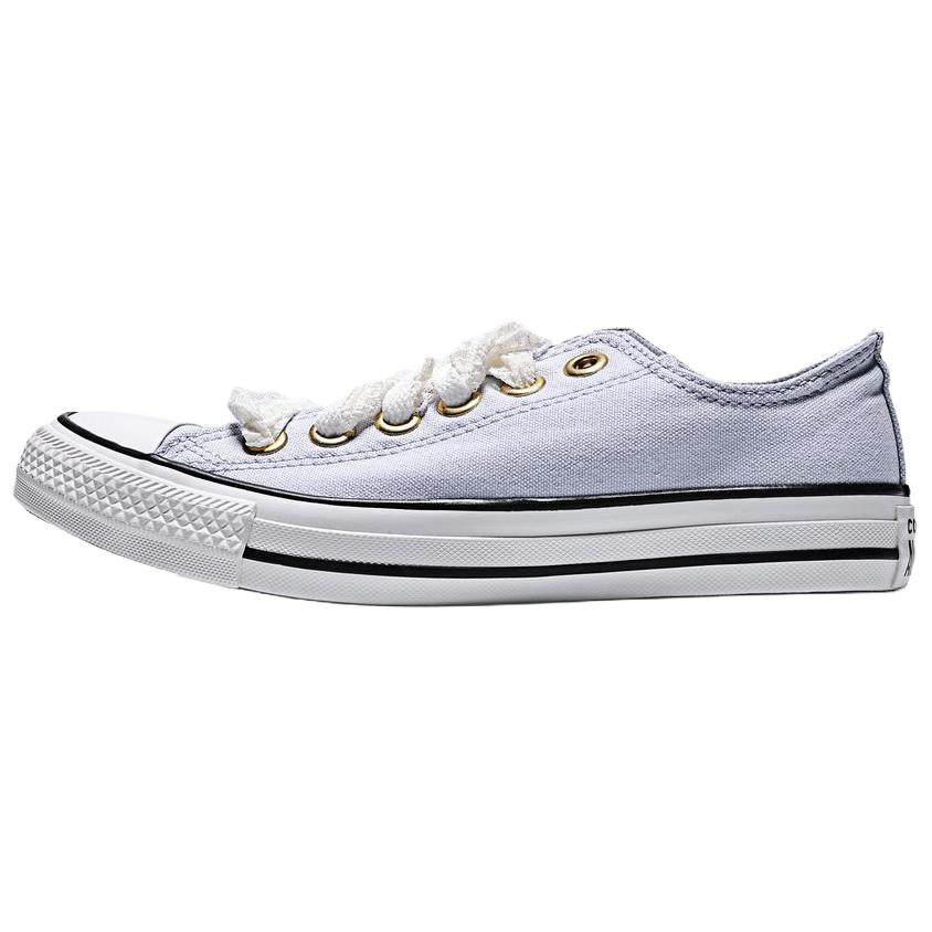 Converse Chuck Taylor Seasonal Low-Top Canvas Shoes Grey Comfortable Sneakers A18309C