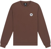 Converse Chuck Taylor Star Logo Unisex Brown Soft Long-Sleeve Sweatshirt 10027001-A04 Converse Chuck Taylor Star Logo Unisex Brown Soft Long-Sleeve Sweatshirt 10027001-A04
