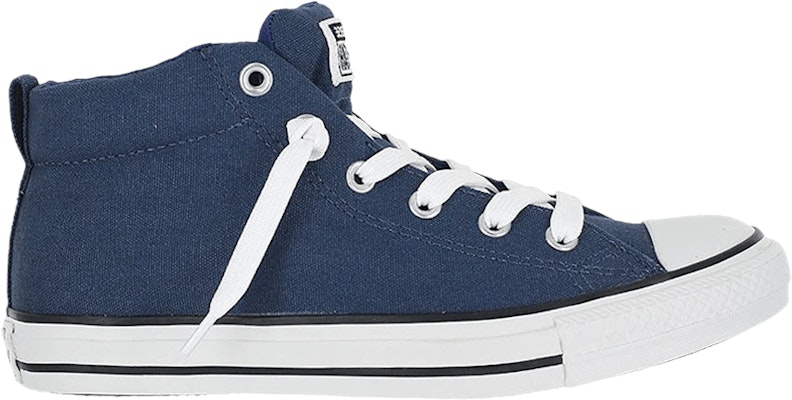 Converse Chuck Taylor Street Mid 'Biru Navy' 144642F Buy Converse Chuck Taylor Street Mid 'Biru Navy' 144642F