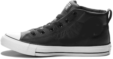 Converse Chuck Taylor Street Mid Black 143727C Converse Chuck Taylor Street Mid Black 143727C