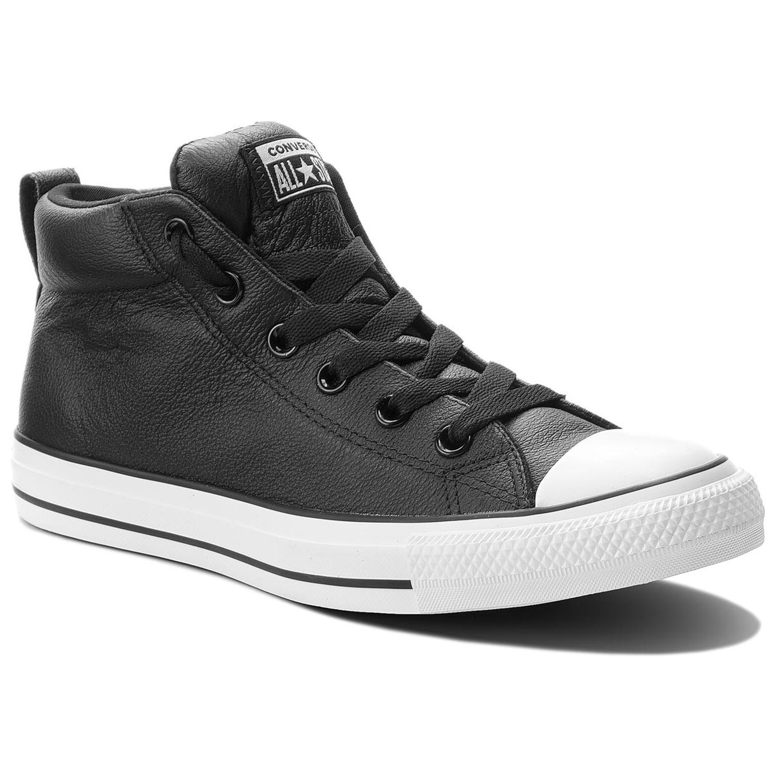 Lookbook 컨버스 척테일러 스트릿 미드 블랙 (shortened: 척테일러 스트릿 블랙) 143727C