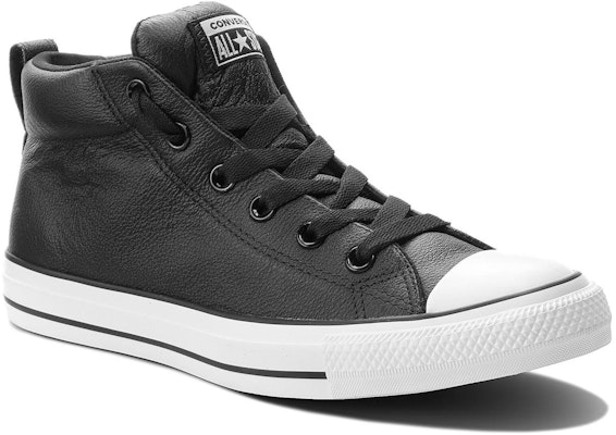 Converse Chuck Taylor Street Mid Black 143727C Lookbook Converse Chuck Taylor Street Mid Black 143727C