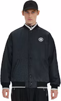 Details for Converse Chuck Varsity Black Casual Baseball Jacket Long Sleeve. 10025987-A01