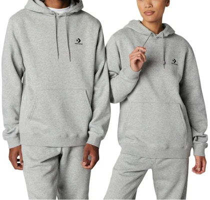 Converse CHVRON SS23 灰色刷毛套頭圓領衫 男女款 10024509-A06 Buy Converse CHVRON SS23 灰色刷毛套頭圓領衫 男女款 10024509-A06