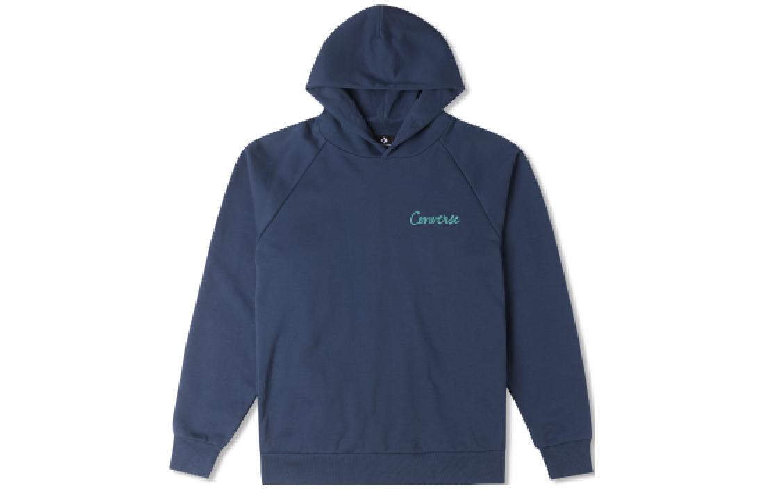Converse Classic Logo Hoodie Men’s Pullover - Indigo 10024580-A02