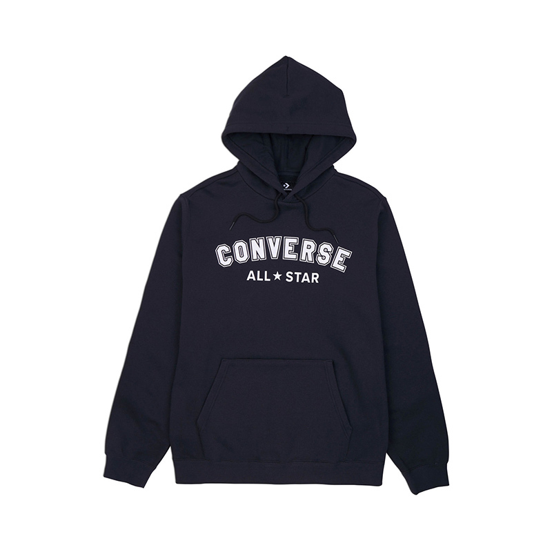 Converse Classic Pullover Hoodie Unisex Black 10025411-A01
