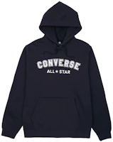Converse Classic Pullover Hoodie Unisex Black 10025411-A01 Converse Classic Pullover Hoodie Unisex Black 10025411-A01