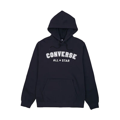 Converse Classic Pullover Hoodie Unisex Black 10025411-A01