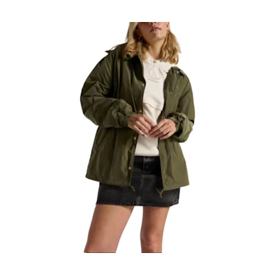Converse Classic Retro Coach Jacket Green - Unisex Long Sleeve Outerwear 10026563-A06