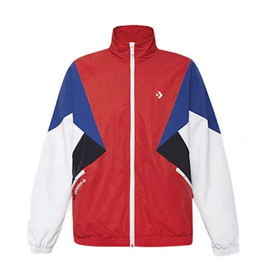 Converse Classic Retro Colorblock Jacket Red 10018363-A01