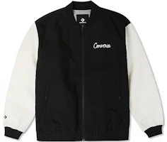 Order Converse College-Style Casual Jacket Black 10025514-A03