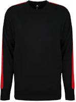 Converse Colorblock Crewneck Pullover Sweatshirt in Black 10017989-A01 Converse Colorblock Crewneck Pullover Sweatshirt in Black 10017989-A01