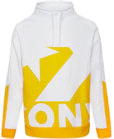 Converse Colorblock Printed Pullover Sweatshirt Yellow 10019472-A03 Converse Colorblock Printed Pullover Sweatshirt Yellow 10019472-A03
