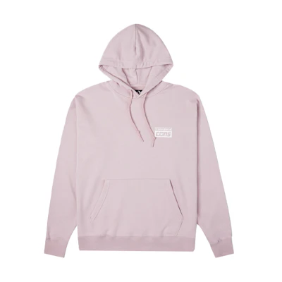 Converse Cons Colorblock Logo Hoodie Pink Casual Sportswear 10023098-A02