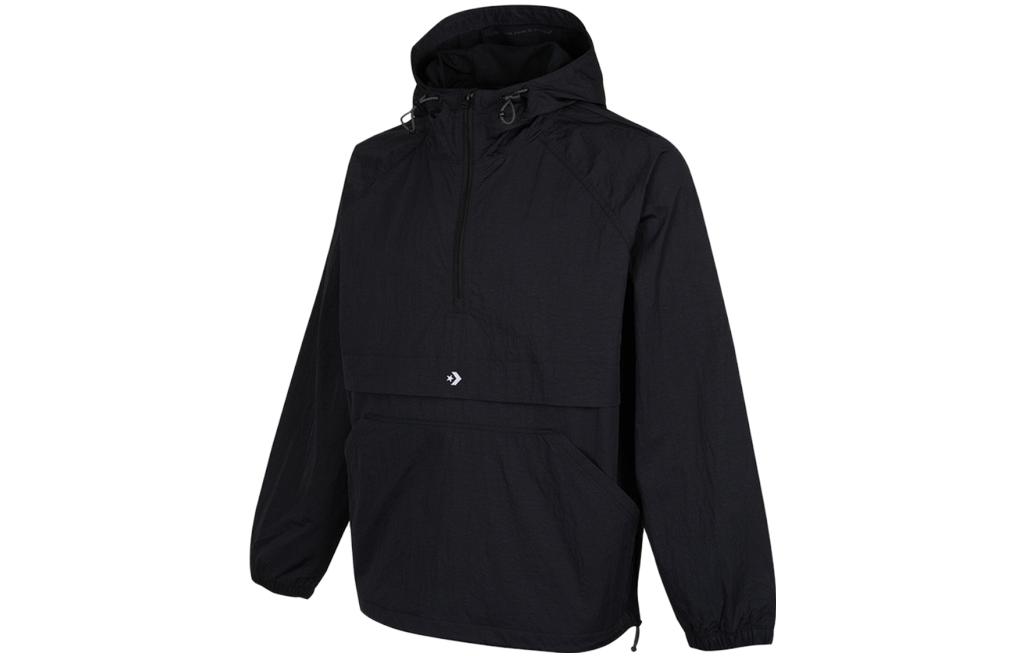 Converse CONS Court Ready Black Hoodie Jacket Unisex Casual Wear 10021962-A04