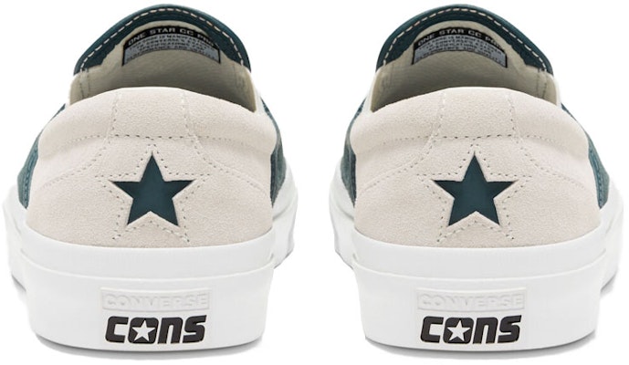 Converse Cons One Star CC Pro Slip 'White Green' 166843C Shop Converse Cons One Star CC Pro Slip 'White Green' 166843C