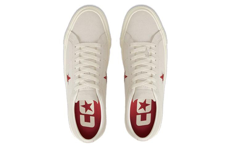 Shop Converse Cons One Star Pro Blanc/Rouge 167932C