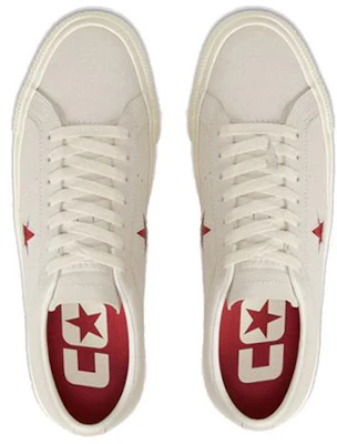 Converse Cons One Star Pro Blanc/Rouge 167932C Shop Converse Cons One Star Pro Blanc/Rouge 167932C