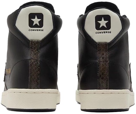 Converse Snake Print Pro Leather 'Black Creamwhite' 170496C Shop Converse Snake Print Pro Leather 'Black Creamwhite' 170496C