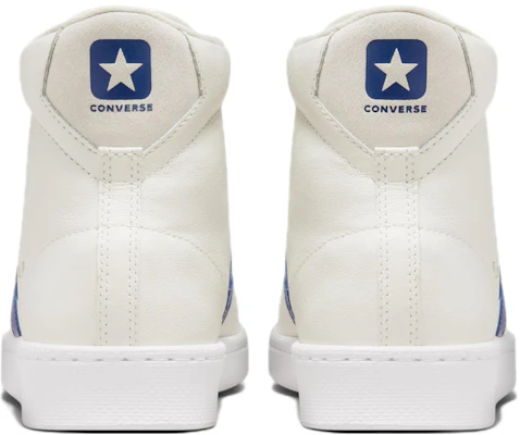 Converse Cons Pro Leather High ''Bianco Blu'' A00978C Shop Converse Cons Pro Leather High ''Bianco Blu'' A00978C